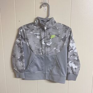 Nike Toddler Baby Camo Track Jacket size 24M 24 months Boy Girl